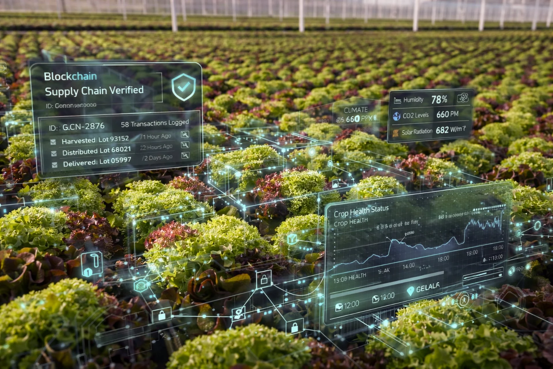 FRESHLY blockchain supply chain AI automation